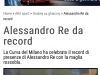 Alessandro Re 300 partite in RossoBlu